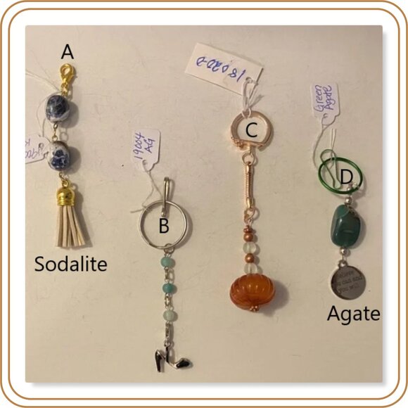 NEW Assorted Keychains or Purse charms ❤️ JUST REDUCED ❤️ - Picture 1 of 2